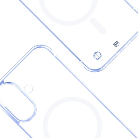 Etui 3mk Just20g MagCase na iPhone 16 Plus - przezroczyste Etui 3mk Just20g MagCase na iPhone 16 Plus - przezroczyste