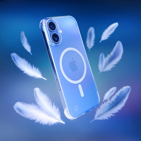 Etui 3mk Just20g MagCase na iPhone 16 - przezroczyste Etui 3mk Just20g MagCase na iPhone 16 - przezroczyste