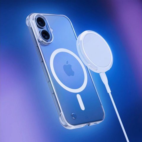 Etui 3mk Just20g MagCase na iPhone 16 - przezroczyste Etui 3mk Just20g MagCase na iPhone 16 - przezroczyste