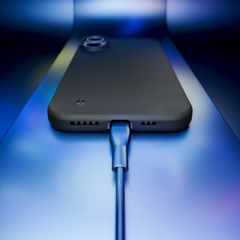 Etui 3mk Just20g Matt Case na Apple iPhone 16 - czarne matowe Etui 3mk Just20g Matt Case na Apple iPhone 16 - czarne matowe