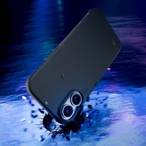 Etui 3mk Just20g Matt Case na Apple iPhone 16 - czarne matowe Etui 3mk Just20g Matt Case na Apple iPhone 16 - czarne matowe