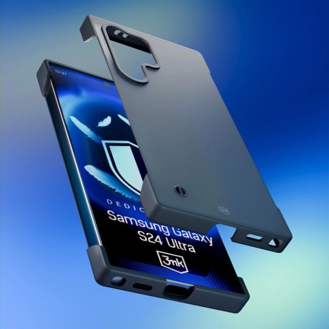 Etui 3mk Just20g Matt Case na Samsung Galaxy S24 Ultra - czarne matowe