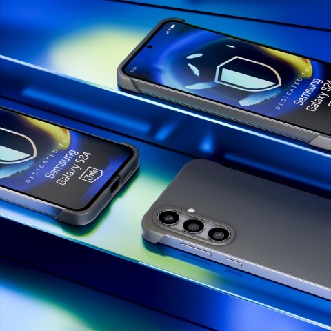 Etui 3mk Just20g Matt Case na Samsung Galaxy S24 - czarne matowe Etui 3mk Just20g Matt Case na Samsung Galaxy S24 - czarne matowe