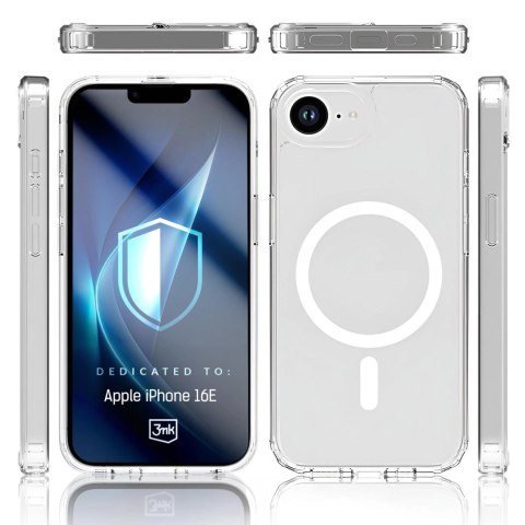Etui 3mk Armor MagCase na iPhone 16E - przezroczyste Etui 3mk Armor MagCase na iPhone 16E - przezroczyste
