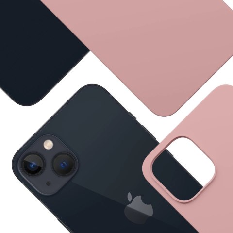 Etui 3mk Hardy MagSilicone na Apple iPhone 15 - różowe Etui 3mk Hardy MagSilicone na Apple iPhone 15 - różowe