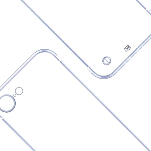 Etui 3mk Just20g Clear Case na Apple iPhone 16E - przezroczyste Etui 3mk Just20g Clear Case na Apple iPhone 16E - przezroczyste