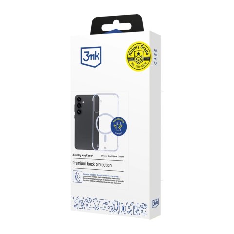 Etui 3mk Just20g MagCase na Samsung Galaxy S25 - przezroczyste Etui 3mk Just20g MagCase na Samsung Galaxy S25 - przezroczyste