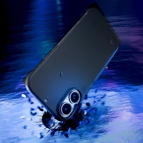 Etui 3mk Just20g Matt Case na Apple iPhone 17 - czarne matowe Etui 3mk Just20g Matt Case na Apple iPhone 17 - czarne matowe