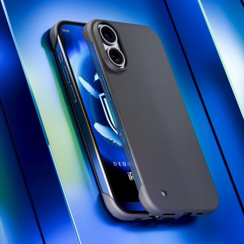 Etui 3mk Just20g Matt Case na Apple iPhone 17 - czarne matowe Etui 3mk Just20g Matt Case na Apple iPhone 17 - czarne matowe