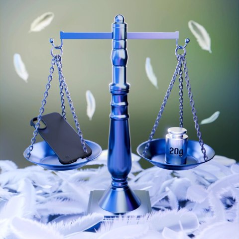 Etui 3mk Just20g Matt Case na Apple iPhone 17 - czarne matowe Etui 3mk Just20g Matt Case na Apple iPhone 17 - czarne matowe