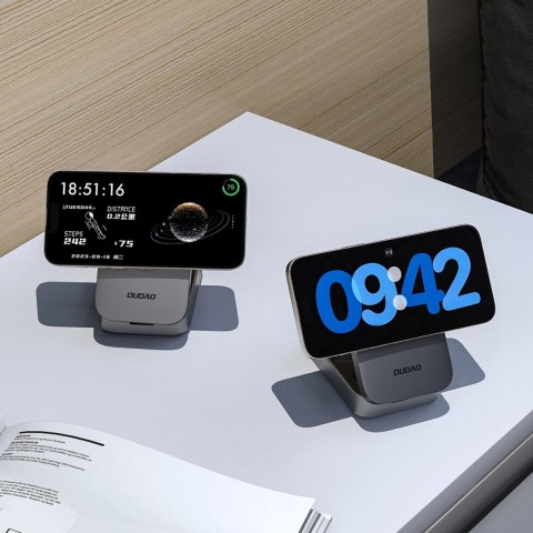 Stacja ładująca 3 w 1 Dudao A11 Max 15W indukcyjna kompatybilna z MagSafe - szara