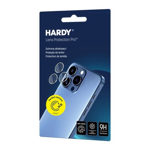 Szkło na obiektyw 3mk HARDY Lens Protection Pro do iPhone 17 Pro / 17 Pro Max - pomarańczowe Szkło na obiektyw 3mk HARDY Lens Protection Pro do iPhone 17 Pro / 17 Pro Max - pomarańczowe