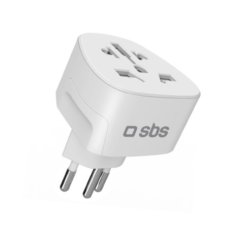Adapter podróżny SBS CH - uniwersalny - biały Adapter podróżny SBS CH - uniwersalny - biały