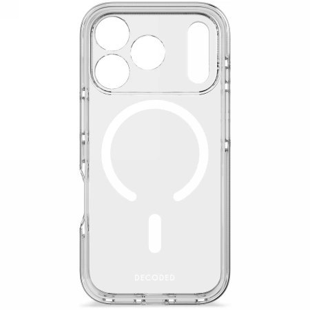 Etui Decoded DropTec Transparent Backcover MagSafe na iPhone 17 Pro Max - przezroczyste