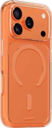 Etui Laut Crystal Fluro MagSafe na iPhone 17 Pro - przezroczysto-brązowe