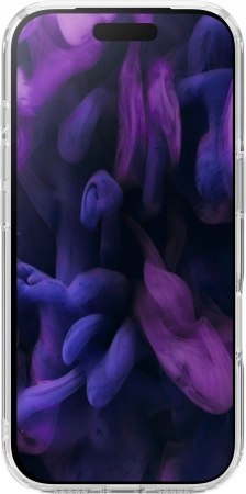 Etui Laut Crystal Fluro MagSafe na iPhone 17 Pro - przezroczysto-szare