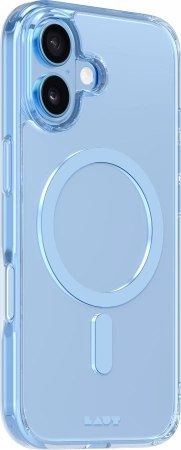 Etui Laut Crystal Fluro MagSafe na iPhone 17 - niebieskie