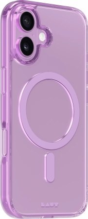 Etui Laut Crystal Fluro MagSafe na iPhone 17 - różowe