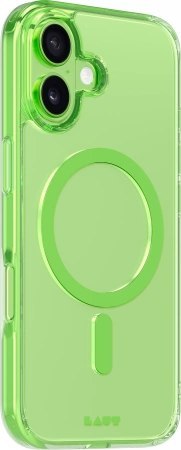 Etui Laut Crystal Fluro MagSafe na iPhone 17 - zielone
