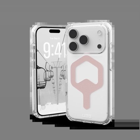 Etui UAG Plyo MagSafe na iPhone 17 Pro - przezroczysto-różowe