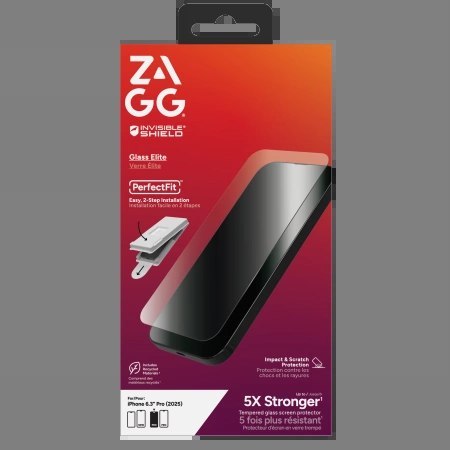 Szkło hartowane ZAGG Invisibleshield Glass Elite na iPhone 17 Pro