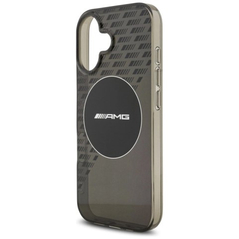 Etui AMG nauble Layer Transparent Smocked MagSafe na iPhone 17 - czarne