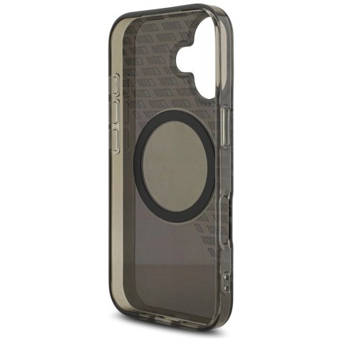 Etui AMG nauble Layer Transparent Smocked MagSafe na iPhone 17 - czarne