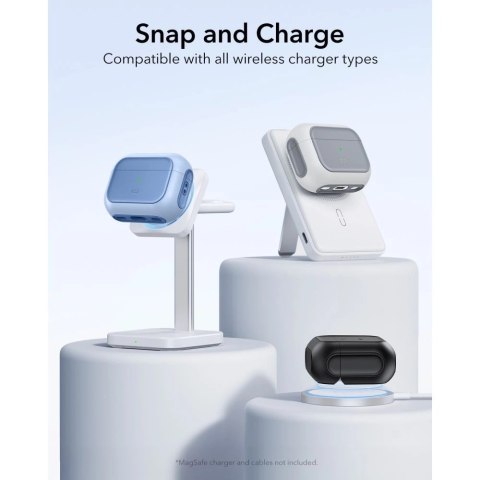 Etui ESR Orbit Halolock MagSafe na AirPods Pro - niebieskie