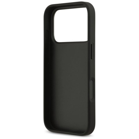 Etui Guess 4G nauble Card Triangle na iPhone 17 Pro - czarne