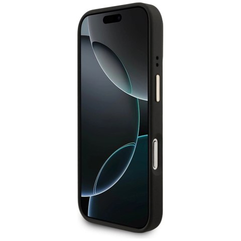 Etui Guess 4G z portfelem Magsafe na iPhone 17 Pro - czarne