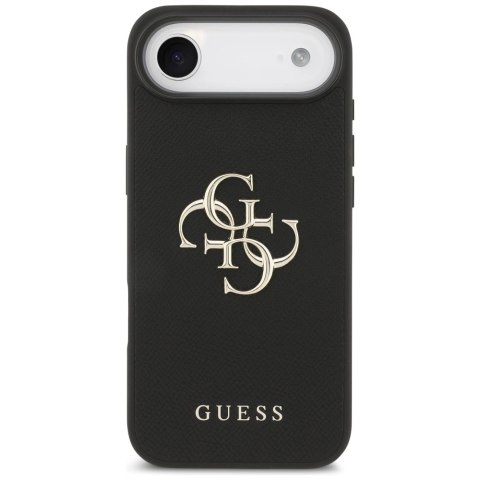 Etui Guess Grained Big 4G & Classic Logo na iPhone Air - czarne