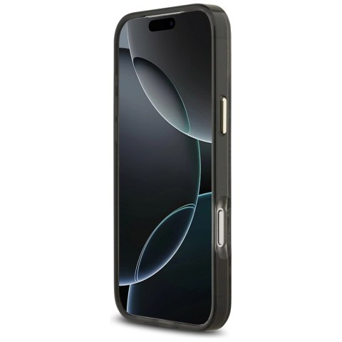 Etui Guess Python Pattern MagSafe na iPhone 17 Pro Max - czarne