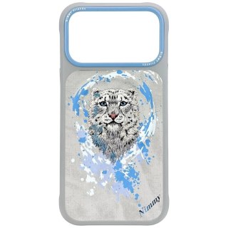 Etui Nimmy Pantera MagSafe na iPhone 17 Pro Max - jasnoszare