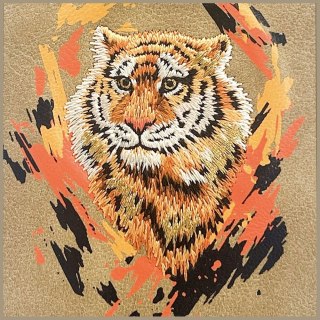 Etui Nimmy Tygrys MagSafe na iPhone 17 Pro - jasnobrązowe