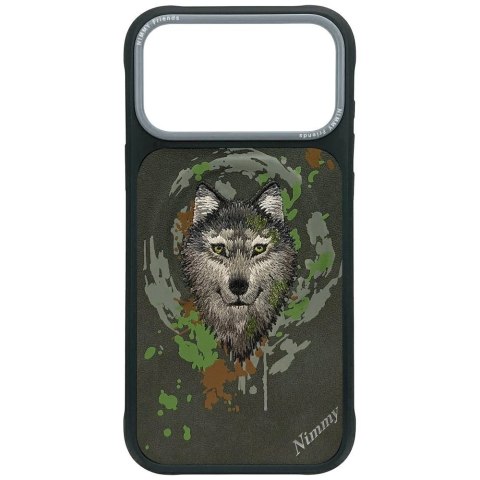 Etui Nimmy Wilk MagSafe na iPhone 17 Pro Max - ciemnoszare