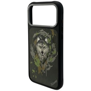 Etui Nimmy Wilk MagSafe na iPhone 17 Pro Max - ciemnoszare