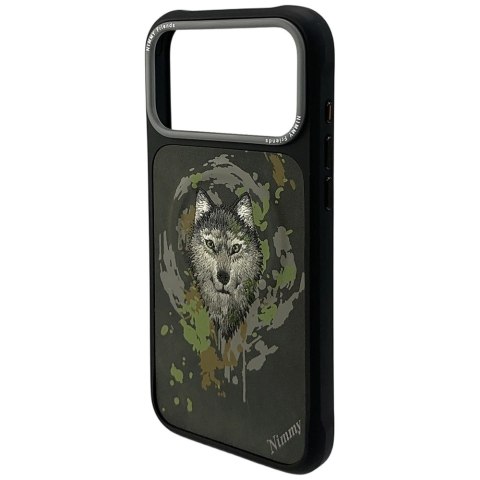 Etui Nimmy Wilk MagSafe na iPhone 17 Pro Max - ciemnoszare