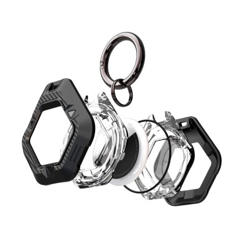 Etui Tech-Protect Defense na Apple AirTag 1 / 2 - czarne