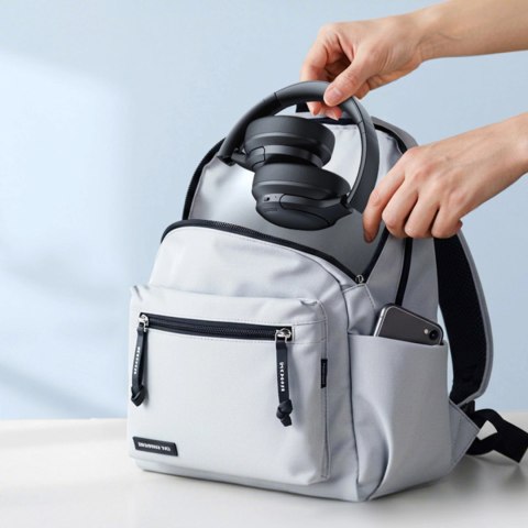 Słuchawki bezprzewodowe Baseus Bass BH1 Lite nauszne Bluetooth 6.0 - czarne