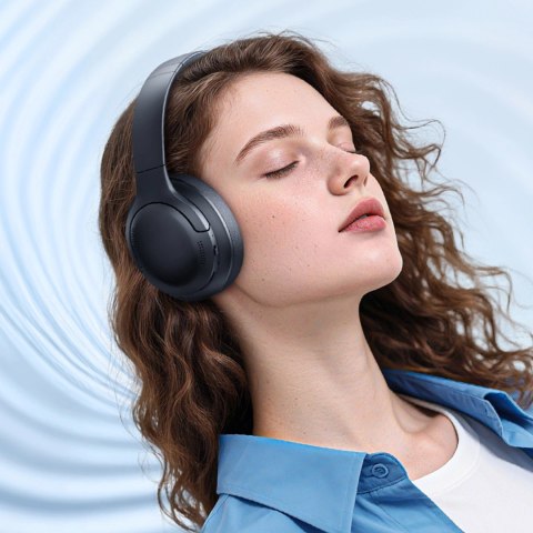 Słuchawki bezprzewodowe Baseus Bass BH1 Lite nauszne Bluetooth 6.0 - czarne