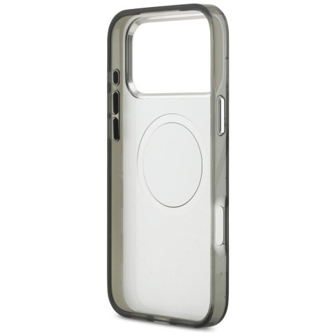 Etui Karl Lagerfeld IML KL Monogram MagSafe na iPhone 17 Pro Max - czarne