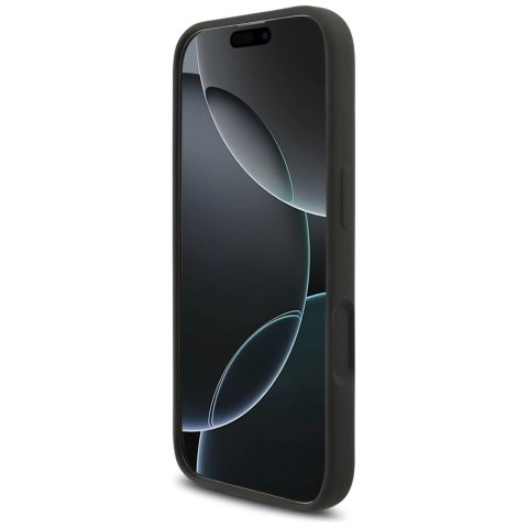 Etui Karl Lagerfeld Silicone Karl&Choupette Ring MagSafe na iPhone 17 - czarne