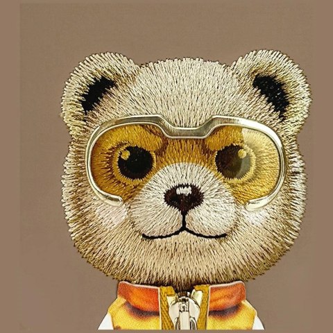 Etui Nimmy Cool&Cute 2.0 Bear na iPhone 17 Pro Max - beżowe