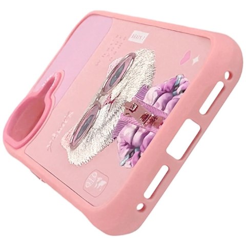 Etui Nimmy Cool&Cute 2.0 Cat na iPhone 17 -różowe