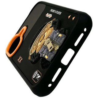 Etui Nimmy Cool&Cute 2.0 Gorilla na iPhone 17 - czarne