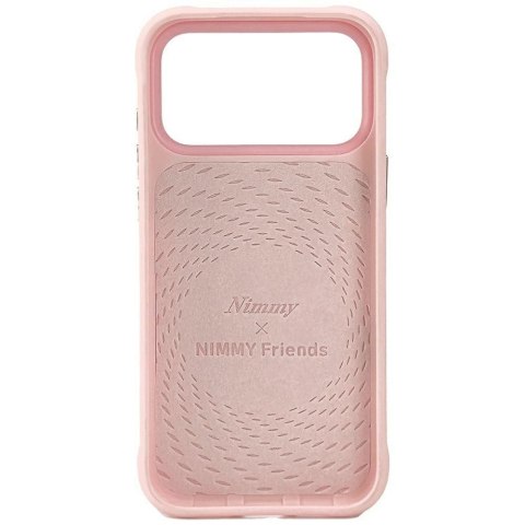Etui Nimmy Cool&Cute 2.0 Rabbit na iPhone 17 Pro Max - różowe