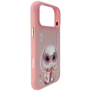 Etui Nimmy Cool&Cute 2.0 Rabbit na iPhone 17 Pro - różowe