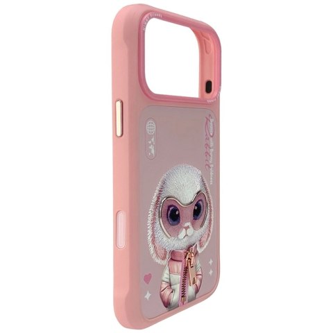 Etui Nimmy Cool&Cute 2.0 Rabbit na iPhone 17 Pro - różowe