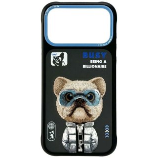 Etui Nimmy Cool&Cute 2.0 nag na iPhone 17 Pro Max - czarne