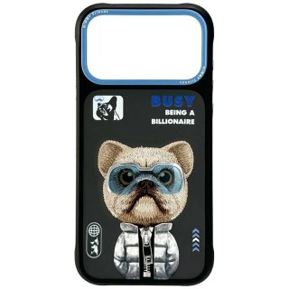 Etui Nimmy Cool&Cute 2.0 nag na iPhone 17 Pro - czarne